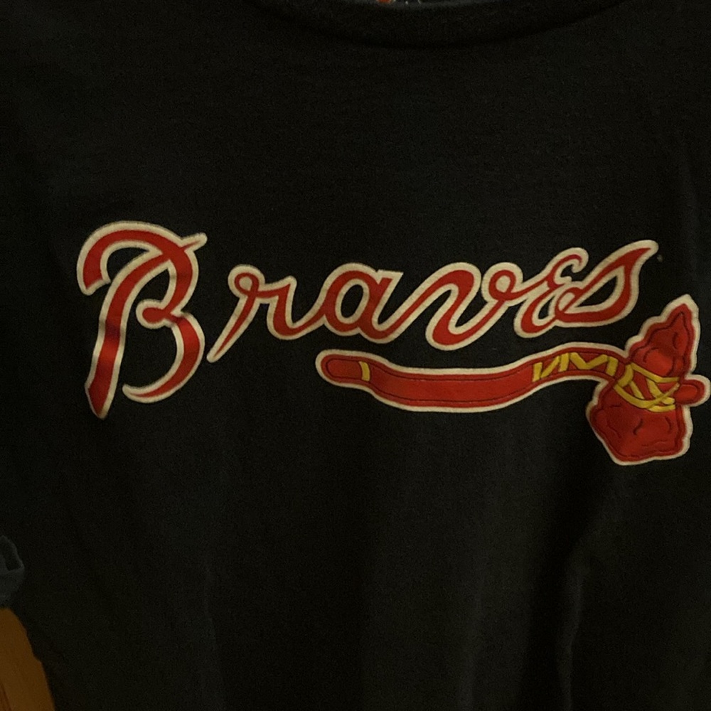 Atlanta Braves tee shirt size Xl